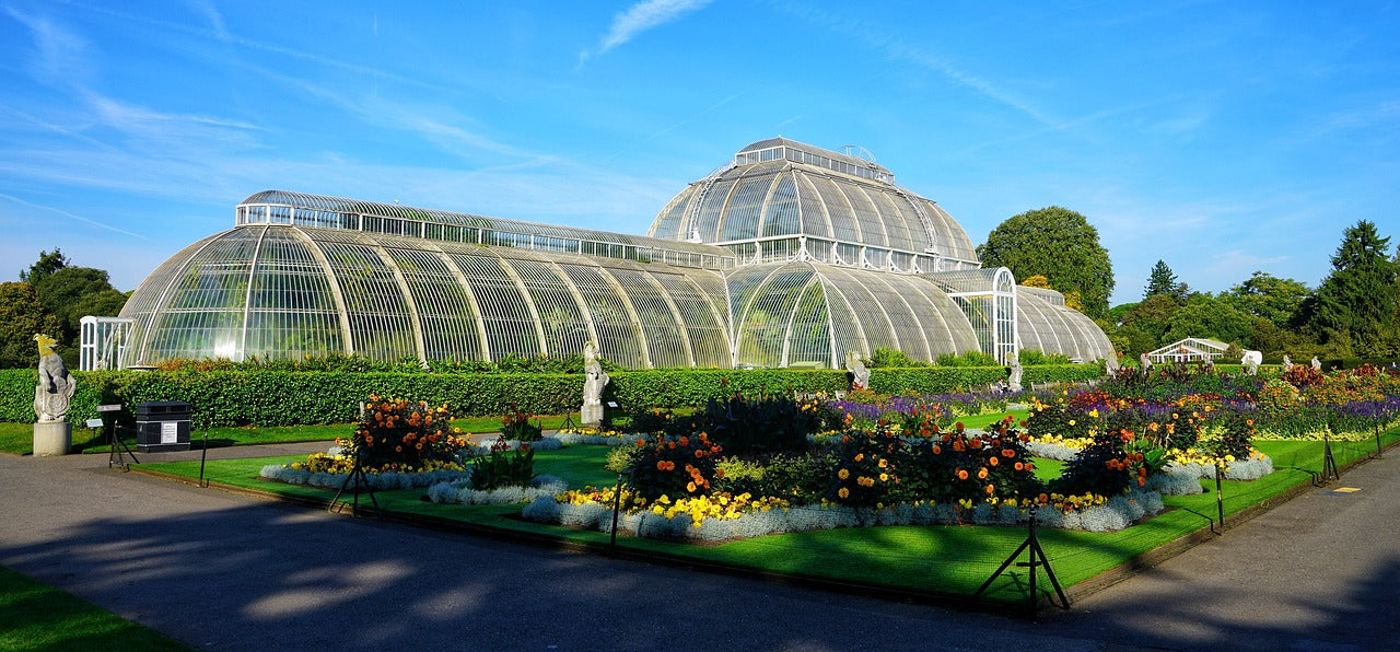 Image du Jardin de Kew en Angleterre - image de référence de Violette Kew