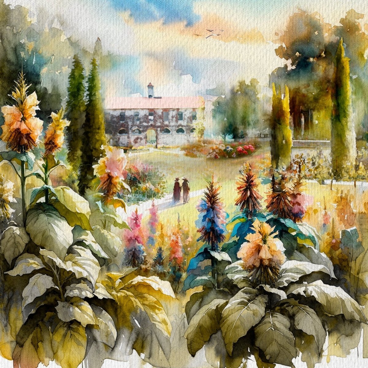 Le Jardin derrière Bois Tabac Virginia - Le Jardin Retrouvé