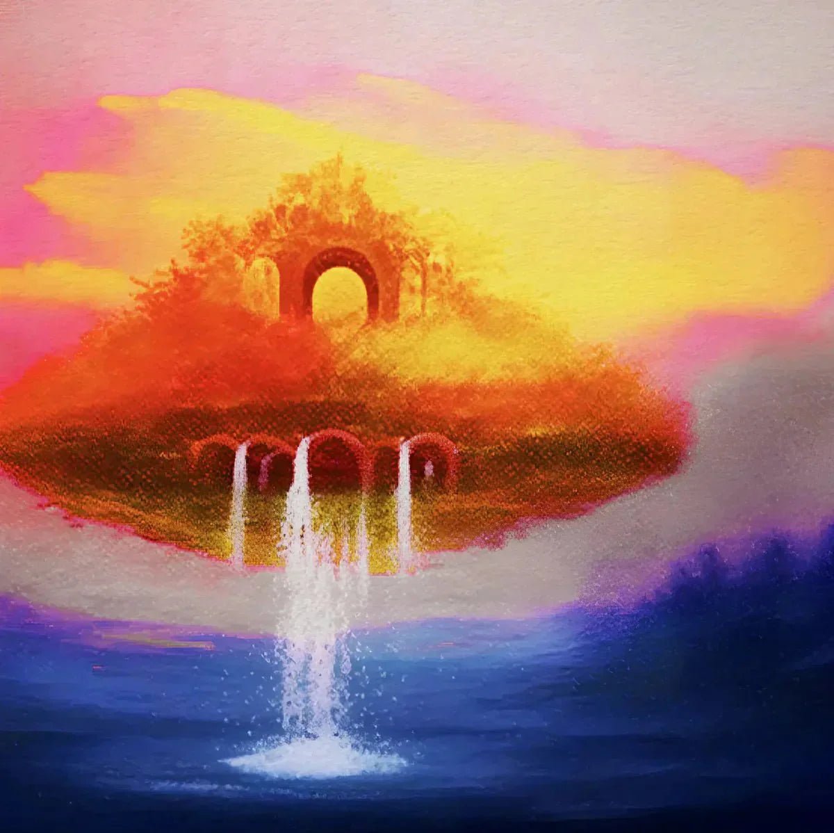 Le jardin derrière Immortelle Babylone - Le Jardin Retrouvé