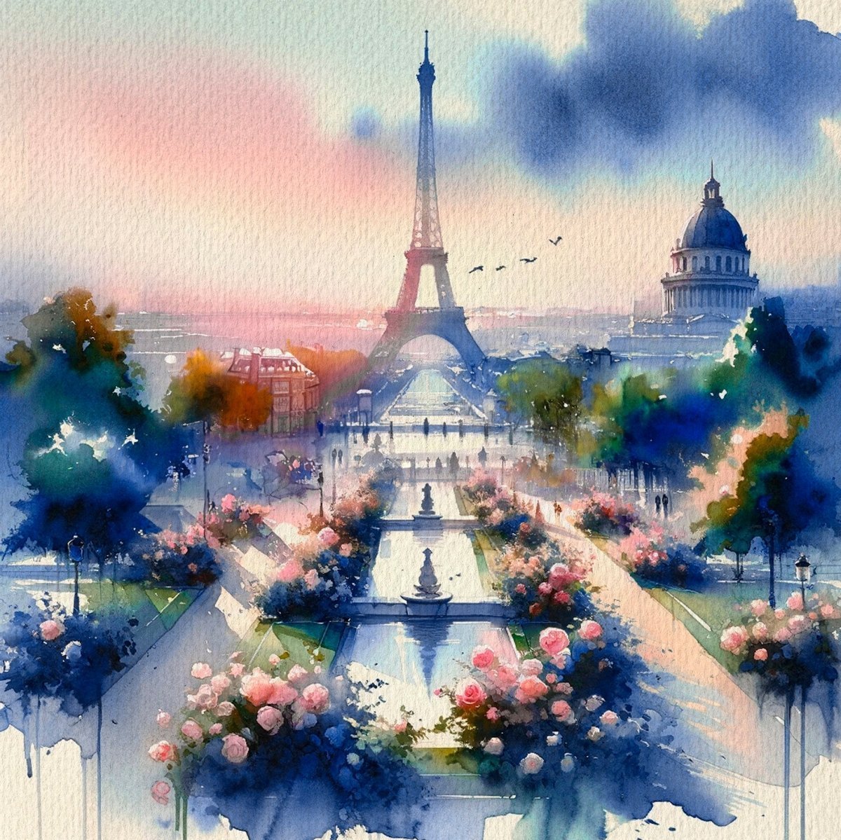 Le jardin derrière Rose Trocadéro - Le Jardin Retrouvé