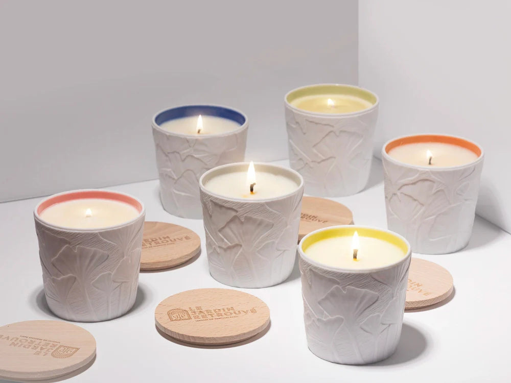 Les bougies parfumées - Le Jardin Retrouvé