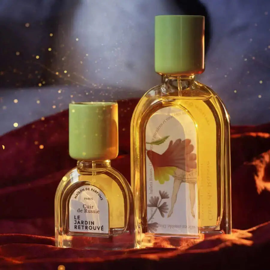 Le Jardin Retrouvé Autumn Perfume Set - Energizing Natural Fragrance for Fall, Vegan and Eco-Friendly, Boost Your Mood and Wellbeing