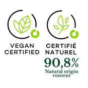 Osmanthe Liu Yuan - Le Jardin Retrouvé - Vegan certified logo - Certifié naturel 90.8% Natural origin content