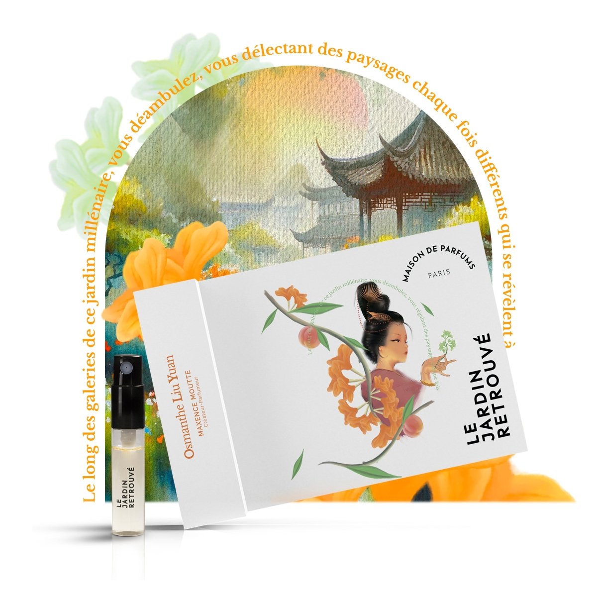 Mini Spray Osmanthe Liu Yuan + Code Cadeau 4€ - Le Jardin Retrouvé