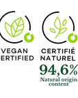 Tubéreuse Trianon - Le Jardin Retrouvé - Vegan certified logo - Certifié naturel 94.6% Natural origin content