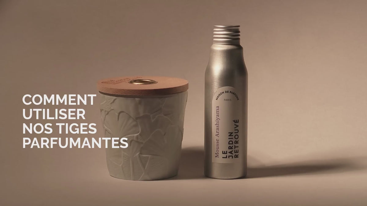 Vidéo explicative sur l’utilisation de nos diffuseurs à tiges parfumées pour une diffusion longue durée