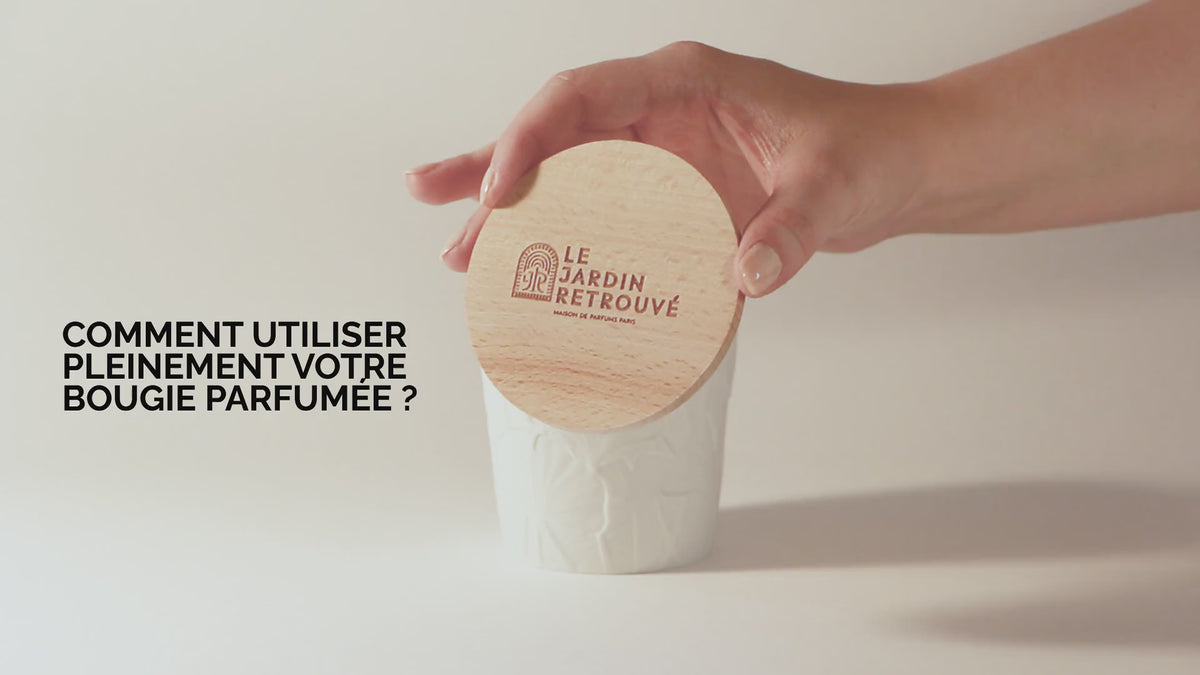 Vidéo montrant des idées créatives pour réutiliser nos pots en porcelaine de Limoges une fois la bougie terminée