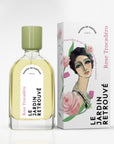 Rose Trocadéro 50ml avec ça boite sur fond blanc - Le Jardin Retrouvé