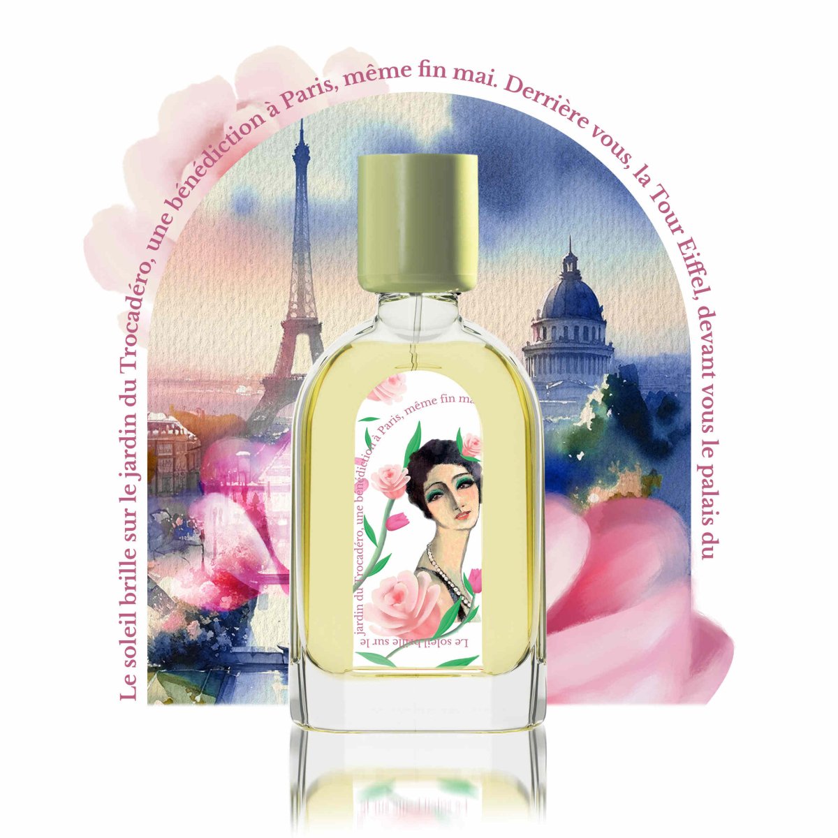 Rose Trocadéro 50ml - Le Jardin Retrouvé